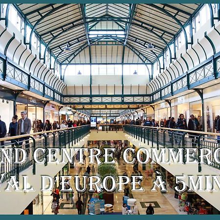 Appartement Avec Salle De Jeux Privee,10Min De Disney Transport En Commun 6 Couchages شانتيلو أو بْري المظهر الخارجي الصورة