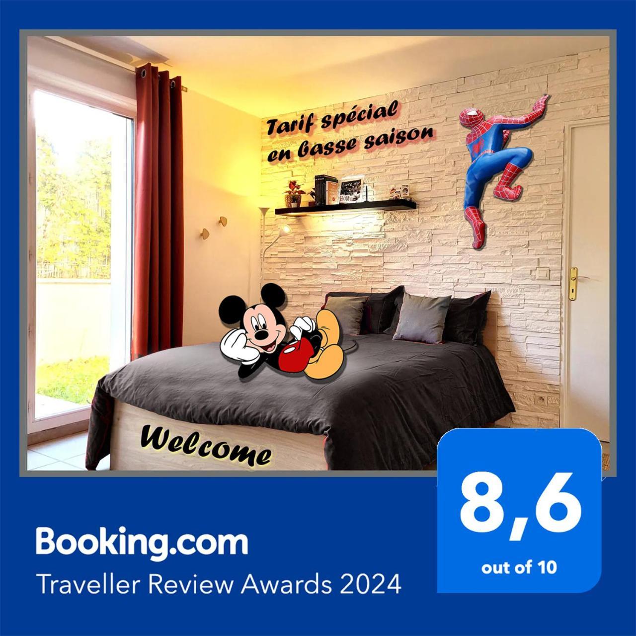 Appartement Avec Salle De Jeux Privee,10Min De Disney Transport En Commun 6 Couchages شانتيلو أو بْري المظهر الخارجي الصورة