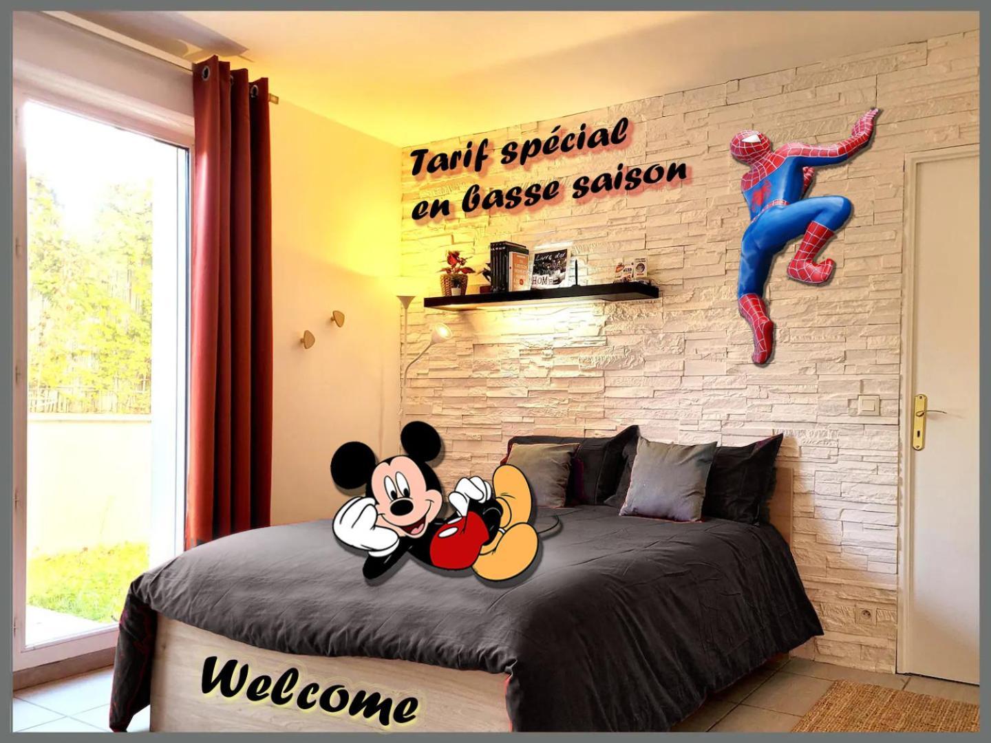 Appartement Avec Salle De Jeux Privee,10Min De Disney Transport En Commun 6 Couchages شانتيلو أو بْري المظهر الخارجي الصورة